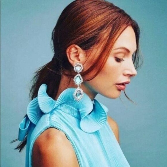 KENDRA SCOTT Aria 14K Gold Plated Clip-On Earrings - Picture 7 of 7